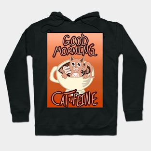 Good Morning Cat•Feine V45 Hoodie